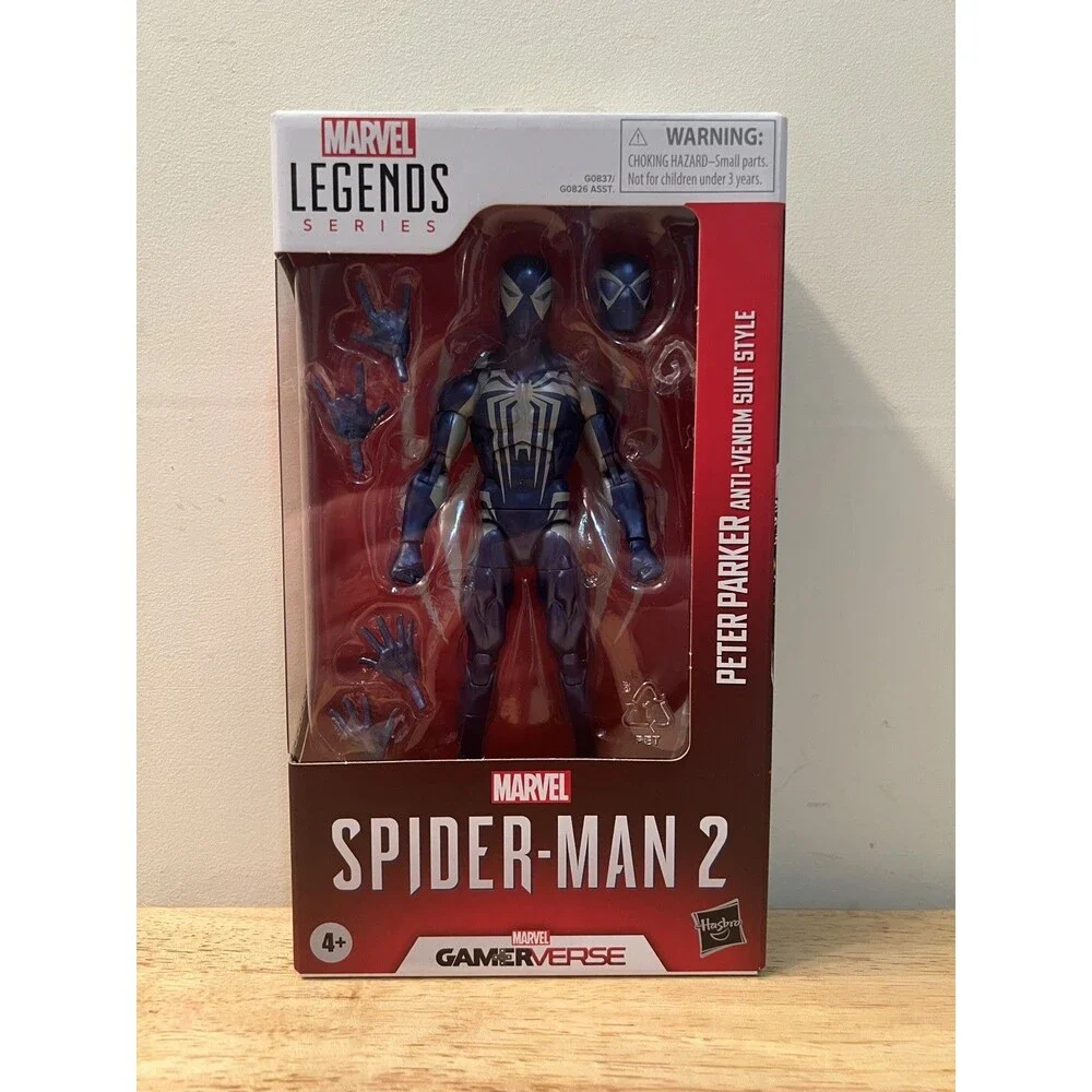 Marvel Legends Gamerverse Spider‑Man Anti‑Venom Suit Peter Parker New
